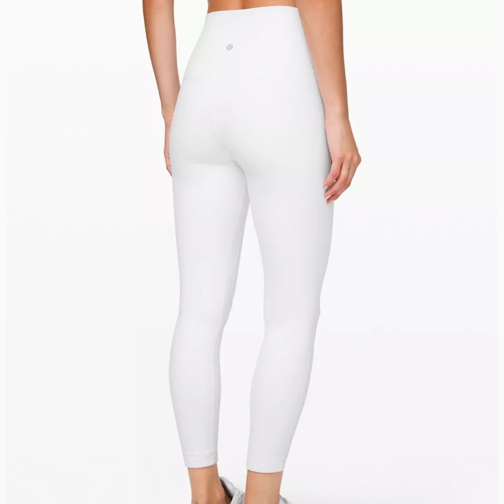 LULULEMON WHITE LEGGINGS